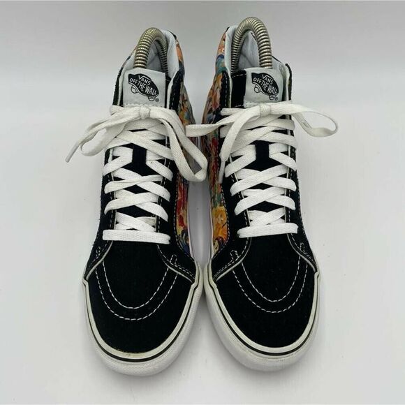 Vans Disney Sk8-Hi Women's 7 High top Princesses Ariel SKATE Shoes Sneakers - Picture 9 of 10